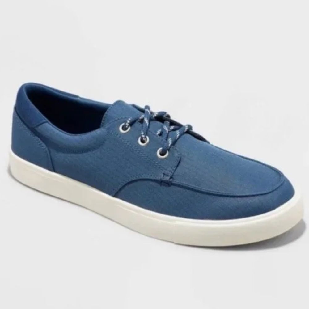 Goodfellow Caleb mens navy sneakers NWT